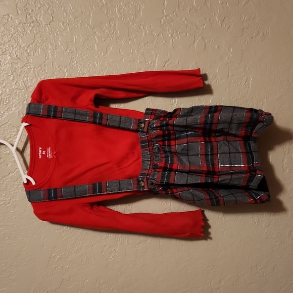 Carters Toddler Girls Holiday Christmas Jumper Size 4T - Picture 1 of 5